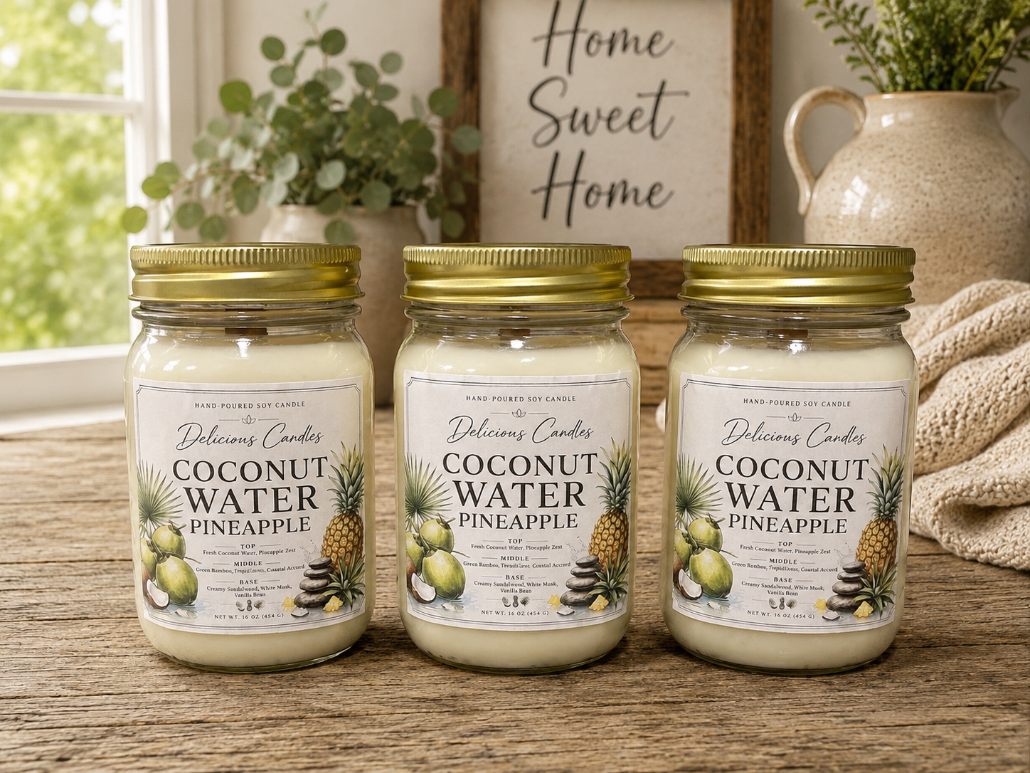 Coconut Water Pineapple